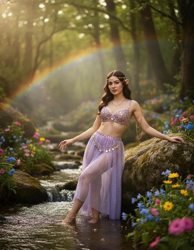 Enchanted Elegance: The Ethereal Elf Nymph