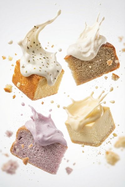 A Cake's Dance in Slow Motion