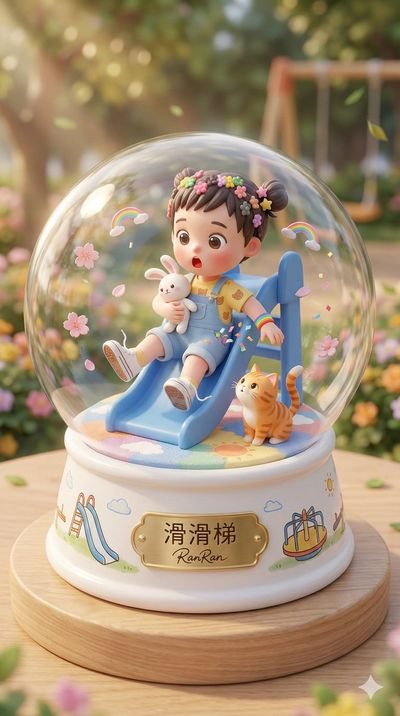 Heartbeat of Childhood: A Magical Snow Globe Adventure