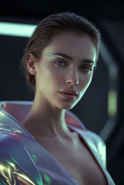 Elegance Meets Futurism in a Minimalist Photoshoot