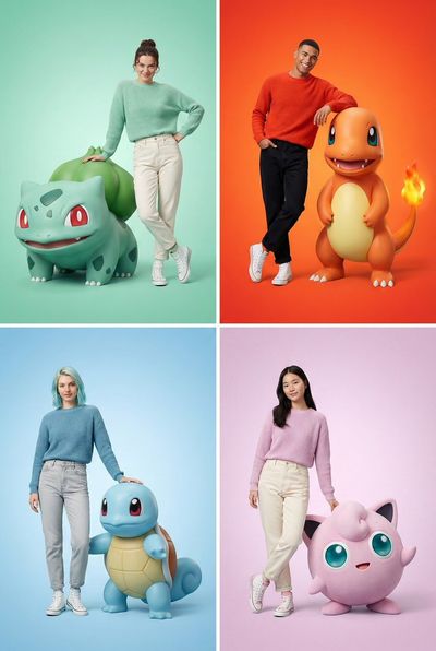 Charming Pokémon Fashion Parade