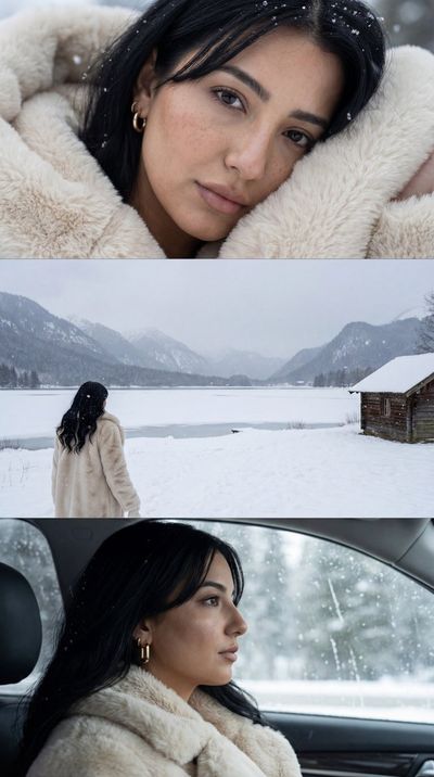 Chasing Winter Whispers: A Cinematic Triptych