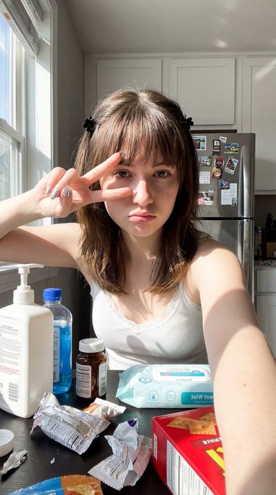 Sunlit Selfie with a Twist