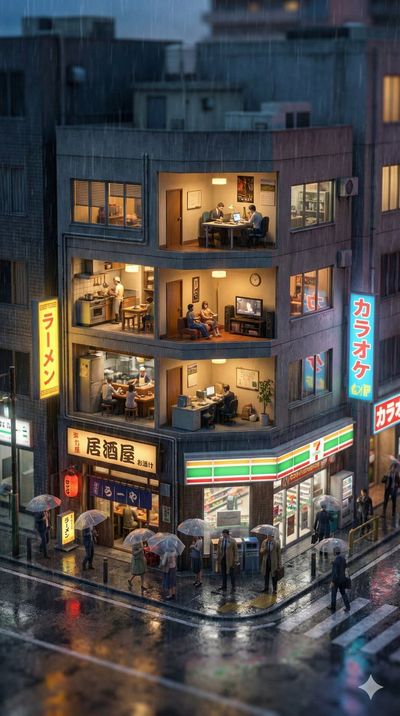 City Slice: A Miniature World Awaits