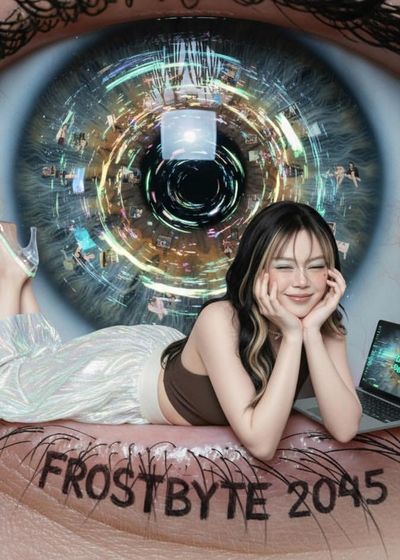 Surreal Cyber Y2K Vision: A Glimpse of 2026