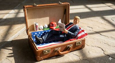 Miniature Dreams: A Vintage Suitcase Escape