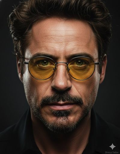 Intense Gaze: A Portrait of Rugged Charm