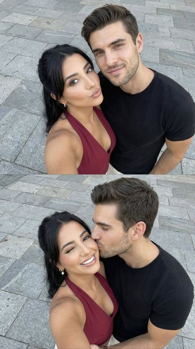 Capturing Love: A Photorealistic Couple's Selfie