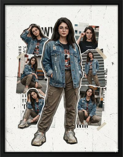 Contemporary Canvas: A Stylish Fusion of Identity