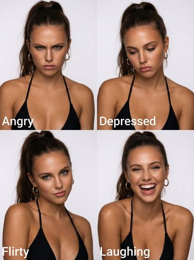 Four Moods, One Beautiful Soul