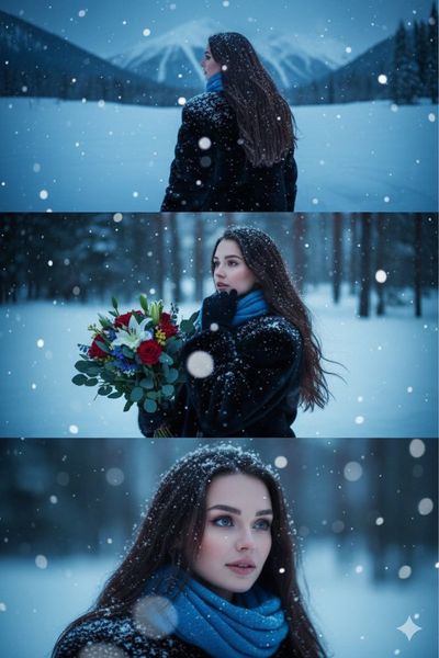 Chasing Twilight: A Winter's Embrace