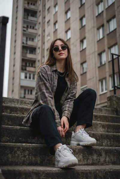 Urban Chic: A 90s Streetwear Vibe