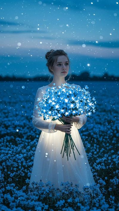 Ethereal Night: A Dreamscape of Serenity