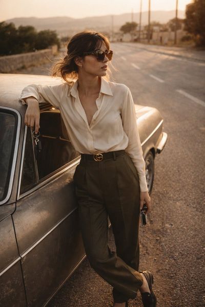 Timeless Elegance on the Open Road