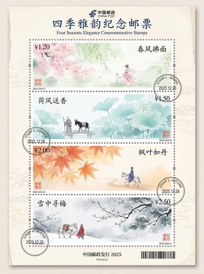 Seasons in Ink: A Dreamy Stamp Collection