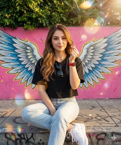 Catching Light & Love in Urban Wings