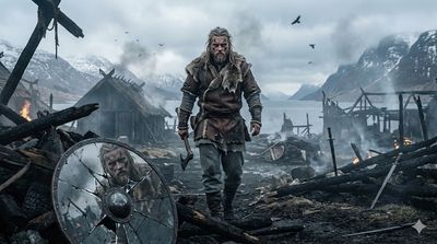 A Viking's Last Stand: Echoes of the Fallen