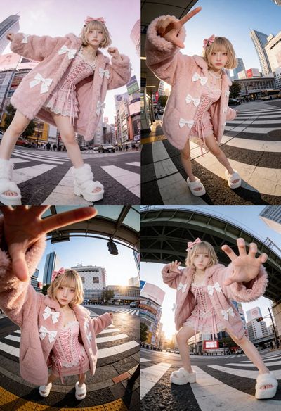 Whimsical Kawaii Fashion Takes Over Shibuya!