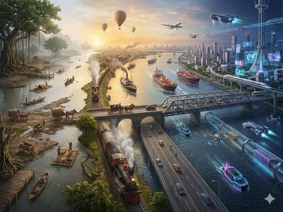 Journey Through Time: Evolution of Transportation