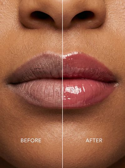 Lip Transformation: From Matte to Glossy Glam!
