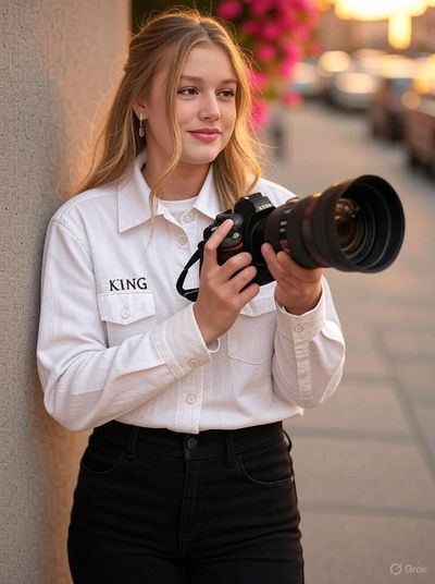 Golden Hour Glory: Urban Style Meets Photography