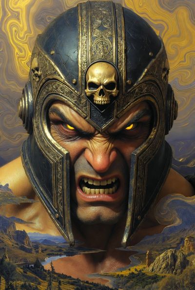 Warlock's Fury: A Dreamy EmotionScape