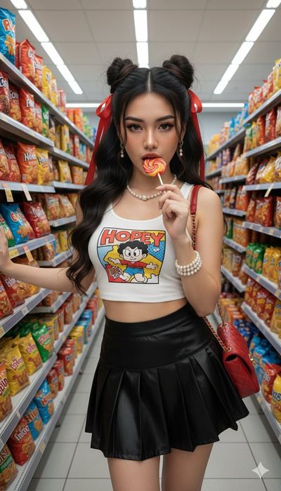 Candy Dreams and Pigtail Adventures Await!