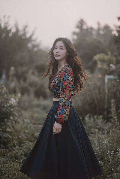 Whispers of Elegance: A K-Pop Dreamscape