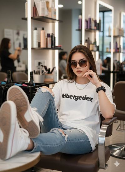 Chic Vibes: Street Style Meets Salon Serenity