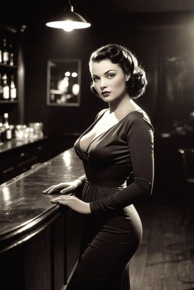 Film Noir Fantasy: Shadows & Glamour Unleashed