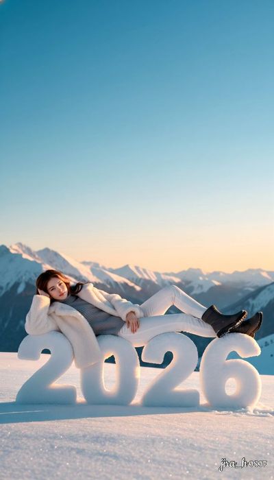 2026: A Serene New Year Celebration in Snow