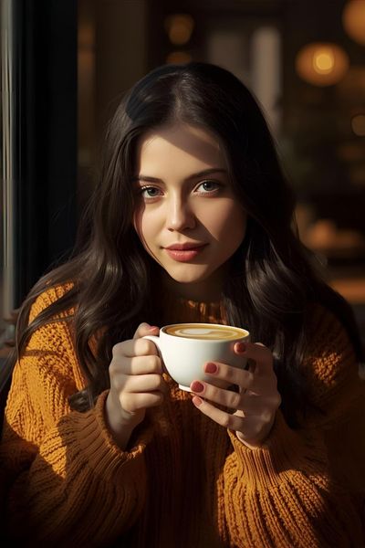 Morning Bliss: A Cozy Coffee Moment