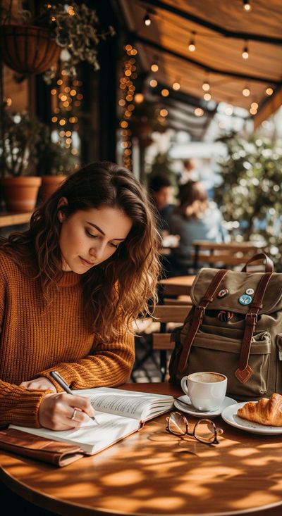 Serenity in the Sun: A Café Oasis