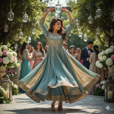 A Dance of Colors: Elegance in Motion