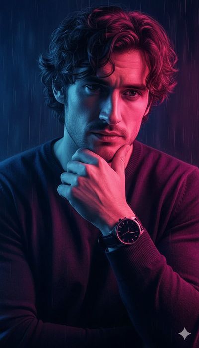 Dual Tones: A Visual Symphony of Thought