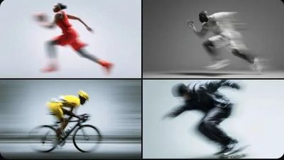 Dynamic Motion: The Art of Blurred Energy