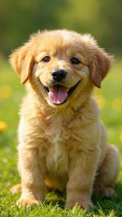 Golden Joy in Nature's Embrace