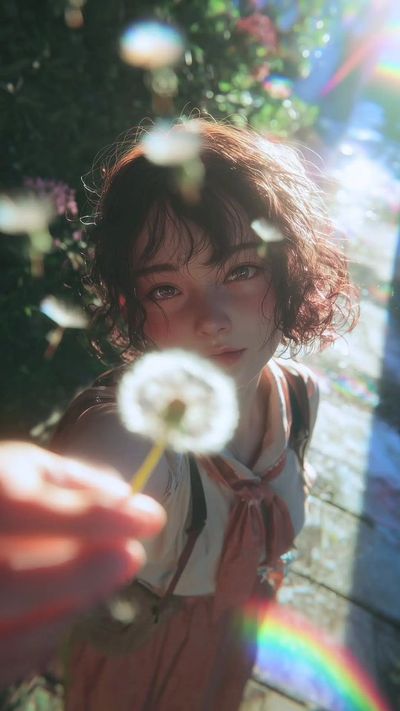 Ethereal Charm of a Dandelion Dream