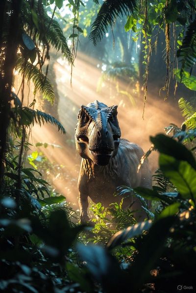 A Jurassic Encounter in the Heart of the Jungle