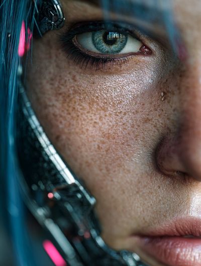 Futuristic Beauty: The Cyberpunk Aesthetic Unleashed