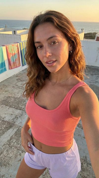 Golden Hour Glow: A Serene Selfie Moment