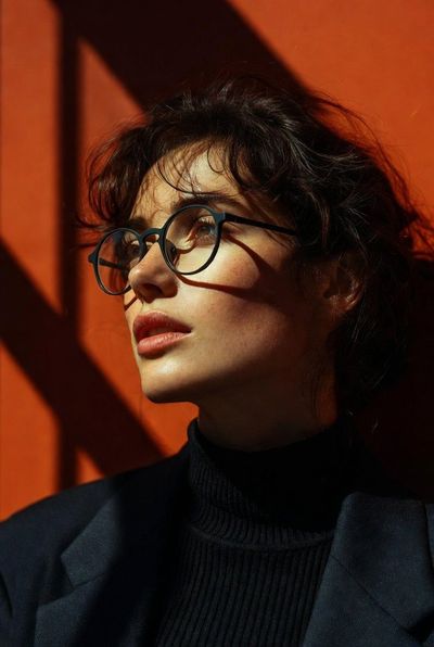 Sophistication Meets Dramatic Light in High-Fashion Portraiture