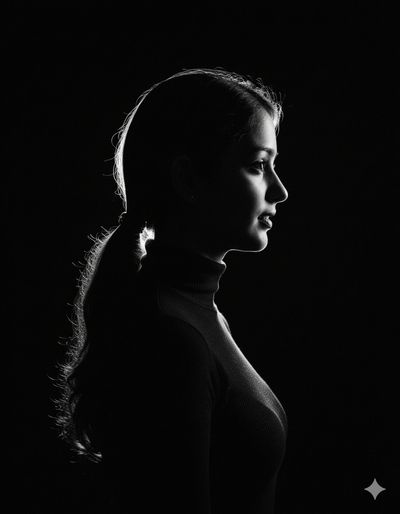 A Portrait of Shadows: Where Light Meets Identity