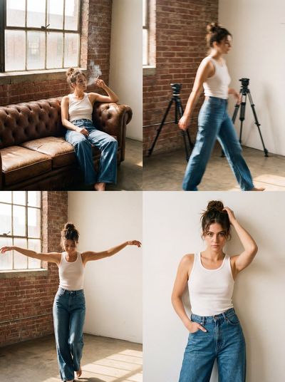 90's Vibes: A Cinematic Fashion Journey