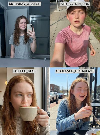 Sadie Sink: A Day in Four Quarters