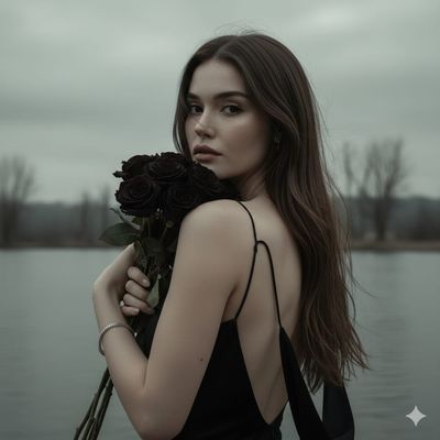 Gothic Elegance by the Water's Edge