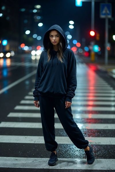 Urban Elegance: Streetwear Meets Cinematic Vibes