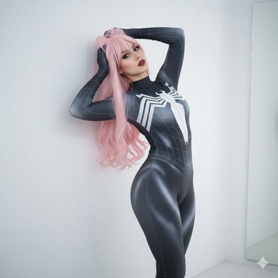 Cosmic Elegance: The Symbiote Queen Revealed