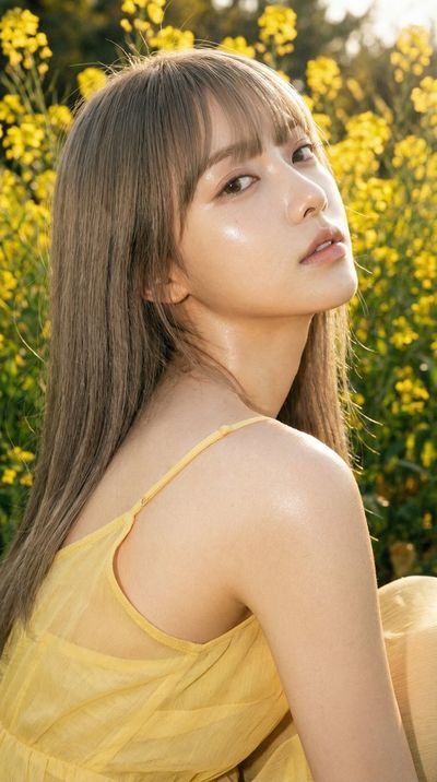 Sunlit Dreams: A Luminous Portrait