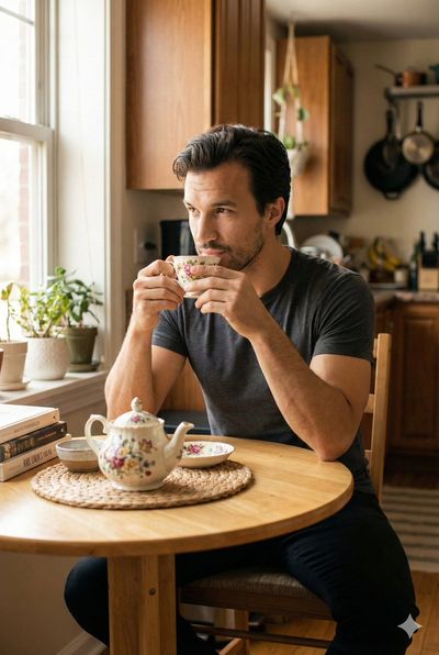 Cozy Morning Reflections